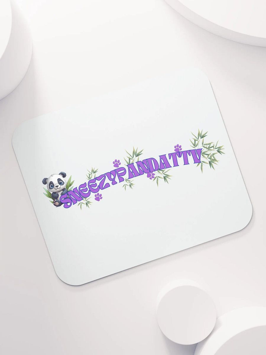 Panda Logo mouse mat product image (7)
