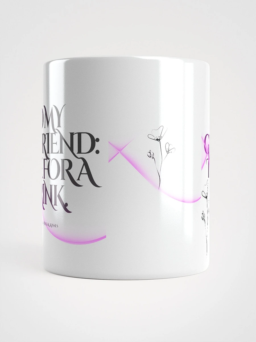 Girlfriend Time for a Drink Floral Coffee Mug product image (15)