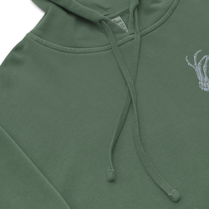 Skeleton Matcha Lover Embroidered Hoodie product image (2)