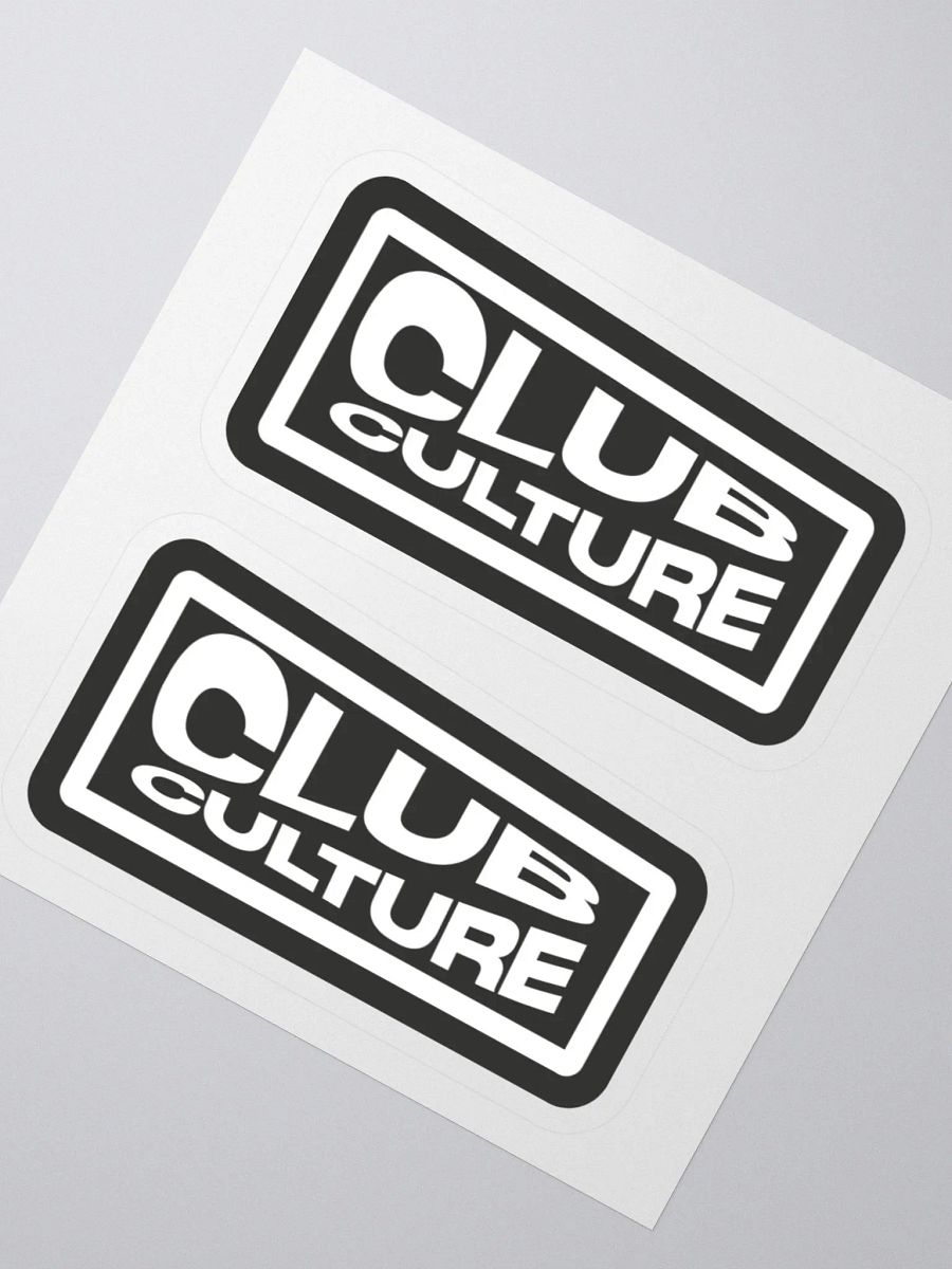 CC Logo Stickers - Grey product image (2)