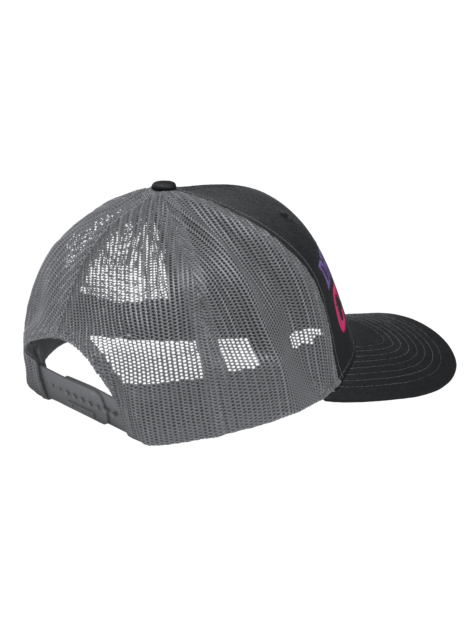 DriveForge Canine Pink & Purple Logo Trucker Hat product image (3)