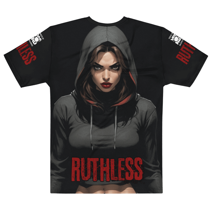 RUTHLESS Graphic AOP Unisex Polyester Tee product image (2)