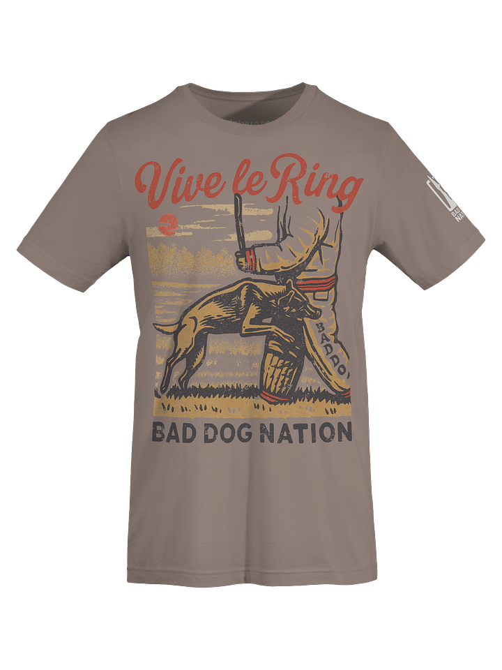 Vive le Ring Vintage - French Ring - PREMIUM ADULT UNISEX T-SHIRT product image (7)