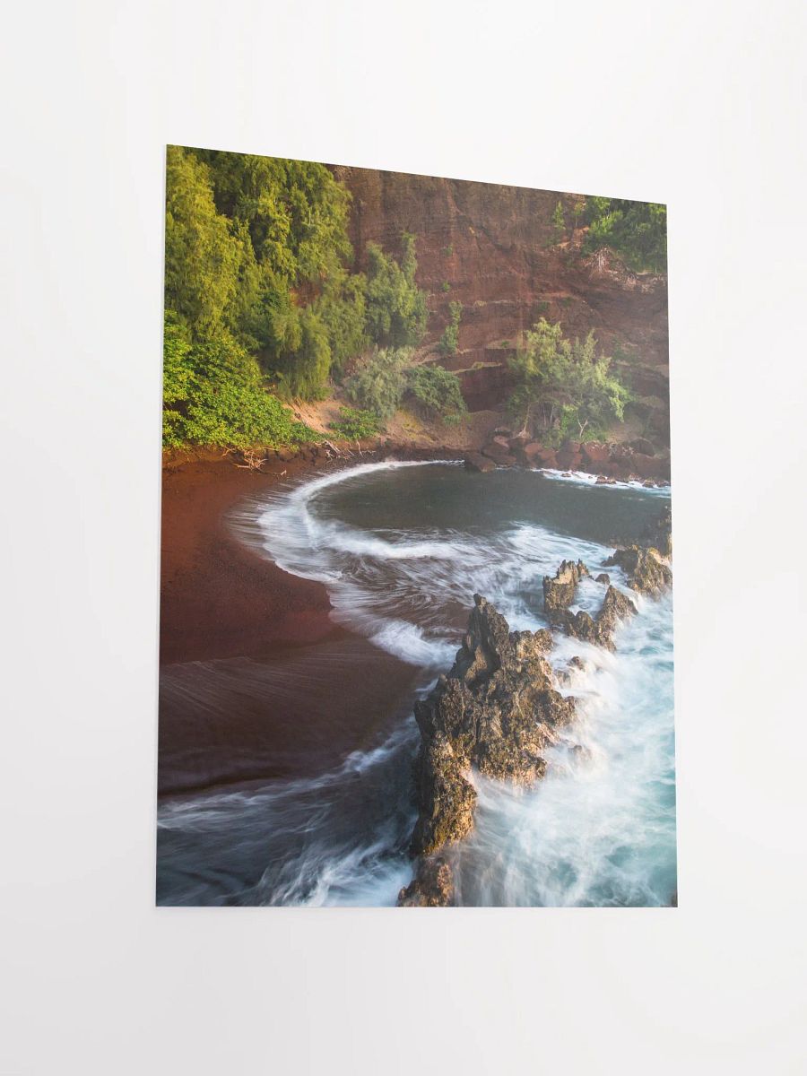 Maui Red Sand Beach - Fine Art Print Poster product image (3)