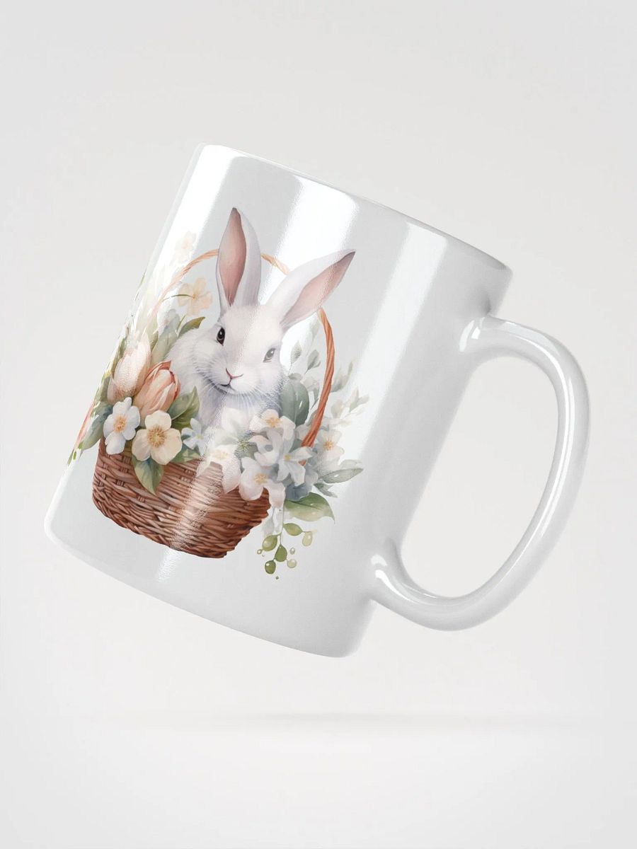Floral Wonderland White Glossy Mug product image (5)