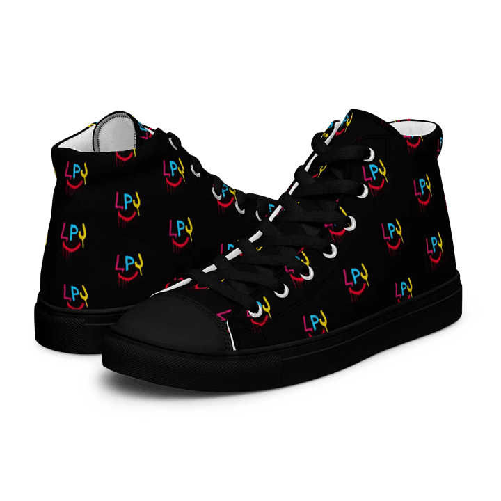 LPJ All-Over Canvas Print Hi-Tops product image (1)