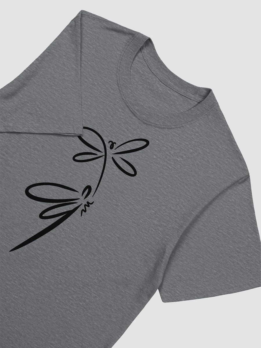 T shirt with stylish dragonfly design. Minimilist style product image (9)