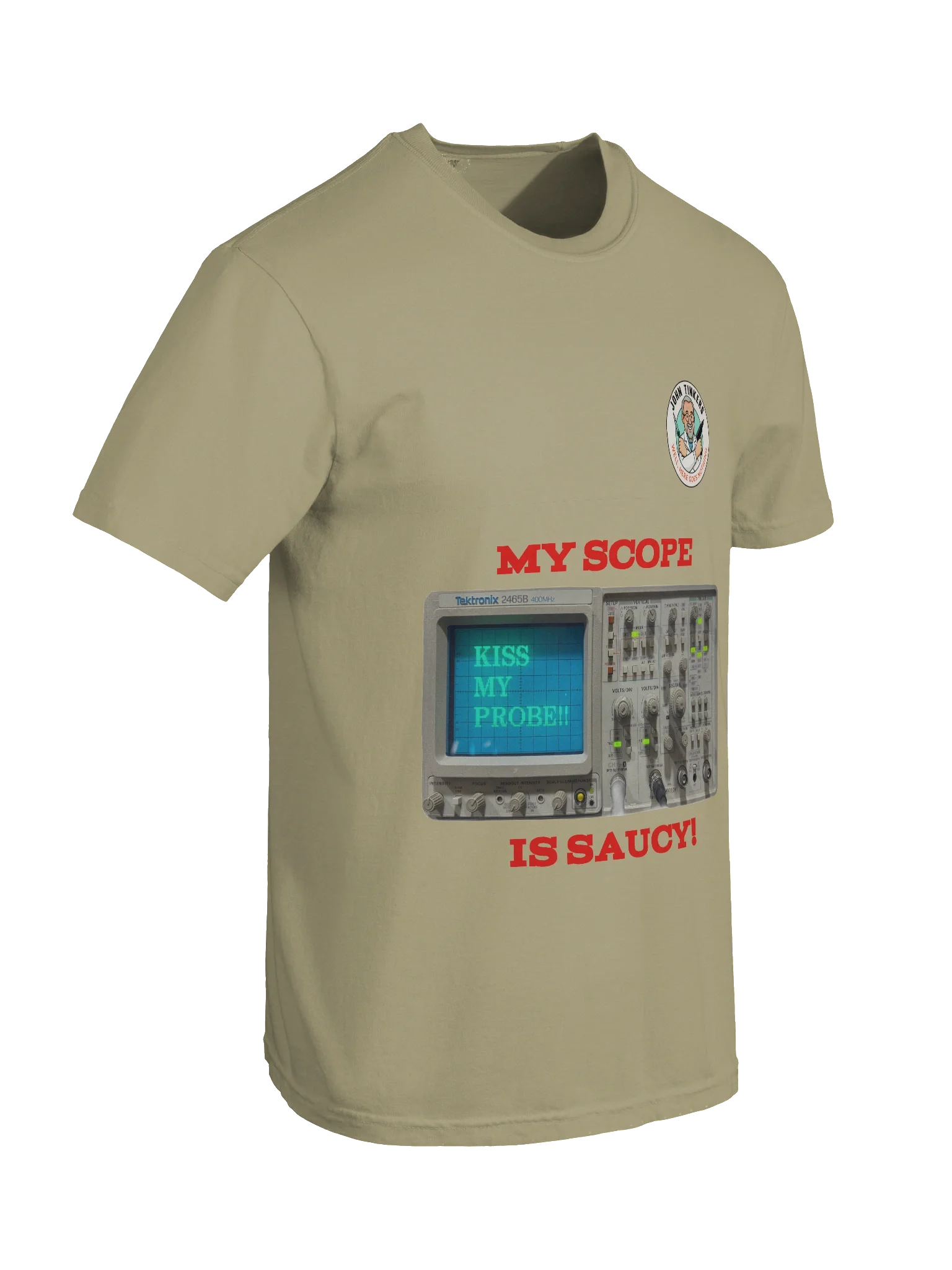 John Tinkers Saucy Scopes Scan & Play T-Shirt product image (36)