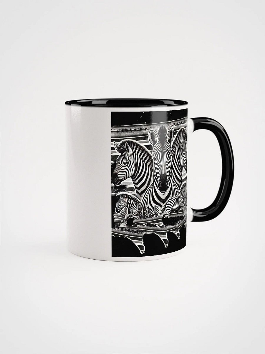 Striped Serenity Ceramic Mug product image (2)