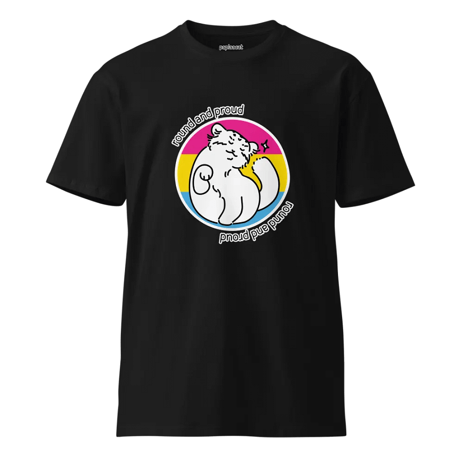 Round and Proud Manul Pansexual Version - AS Colour Unisex T-Shirt product image (21)