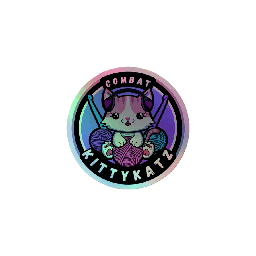 Combat Katz Holographic Sticker Pack product image (1)