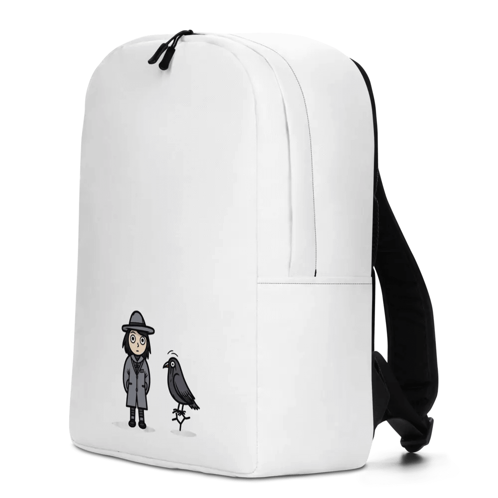 🎒 Crow Man & Companion Minimalist Backpack 🌟 product image (11)