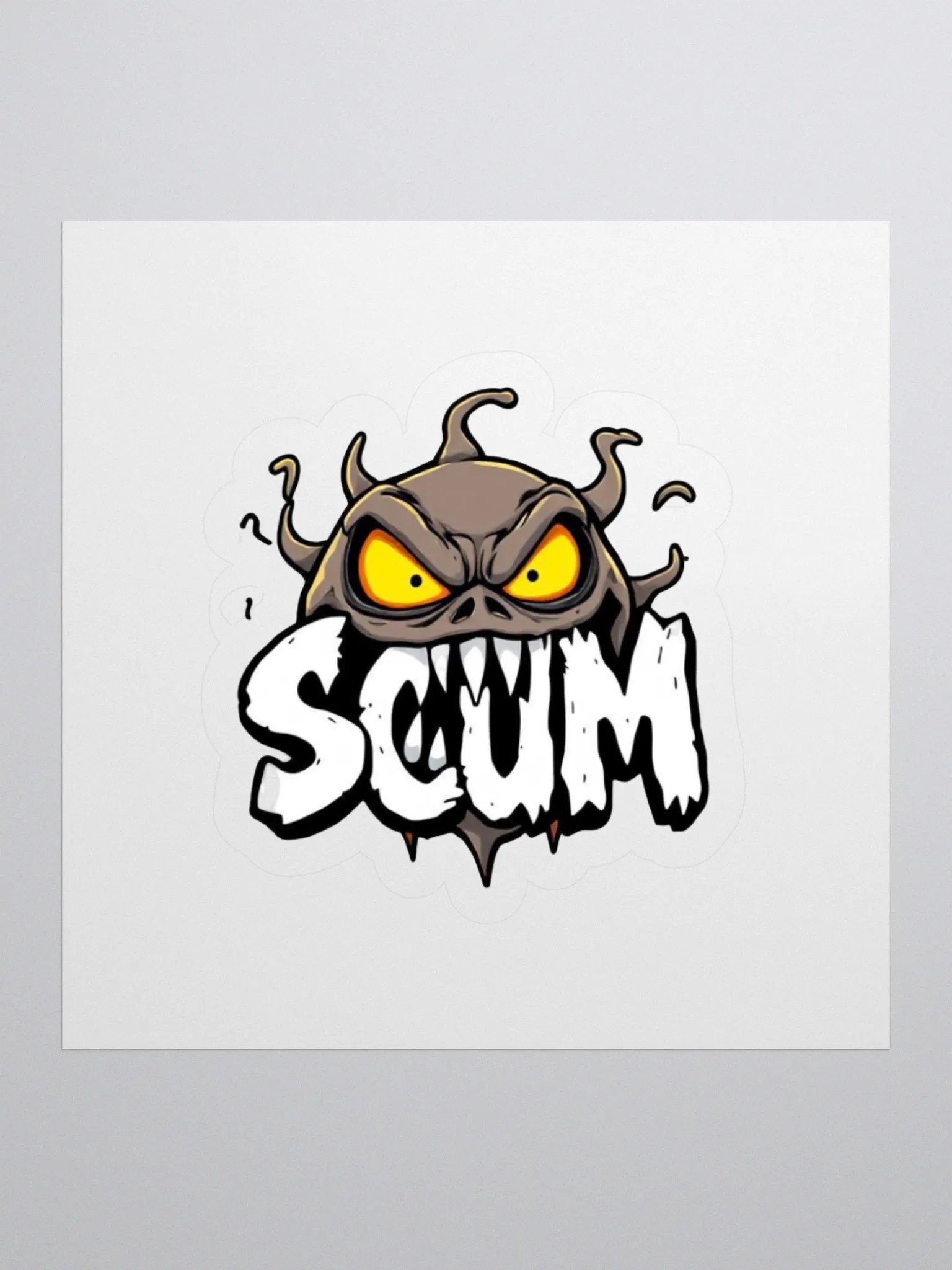 Scum in The Sun Sticker product image (1)