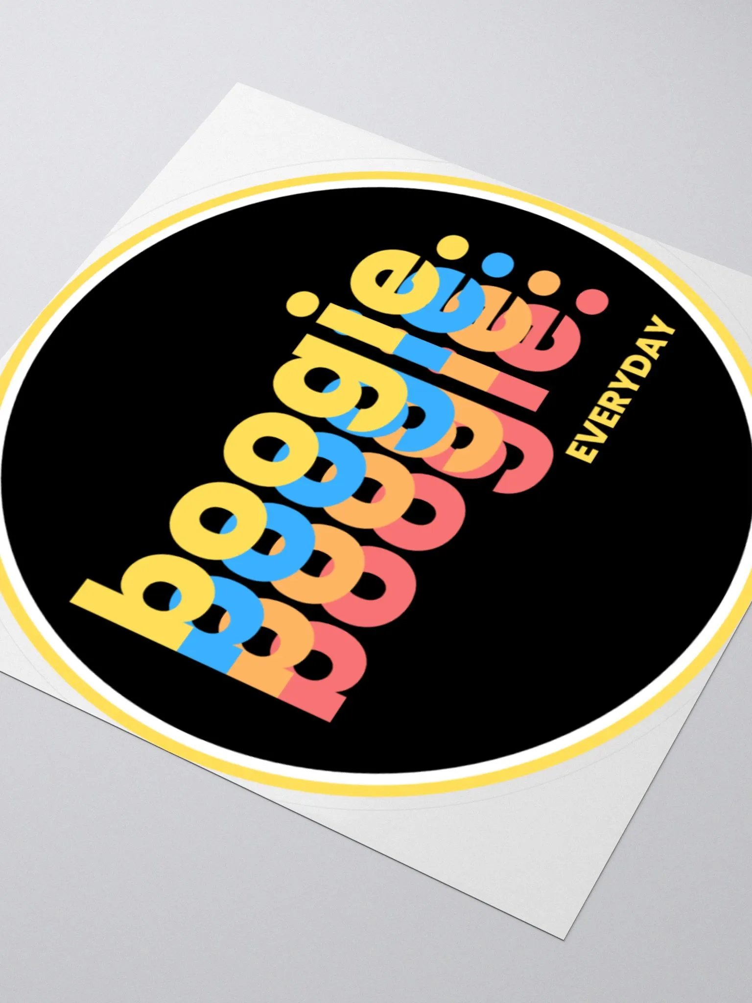 Boogie Blur Sticker product image (4)