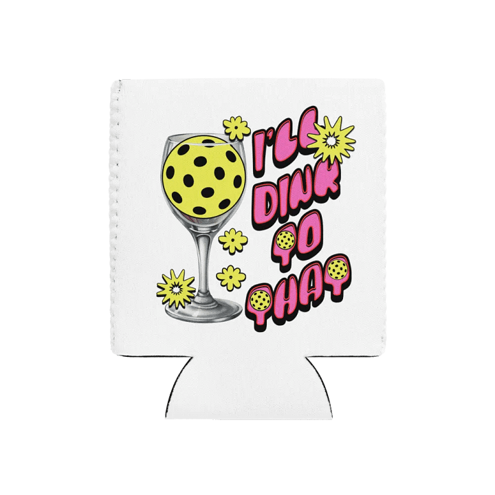 Ill Dink To That Pickleball Starry Cheers Coozie Can Cooler product image (1)