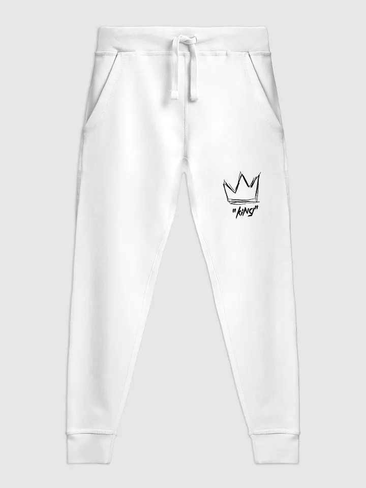 king joggers white product image (1)
