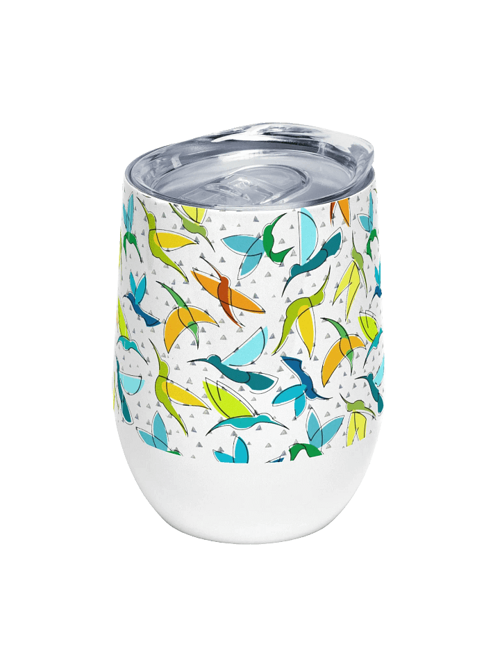 hummingbird Wine Tumbler gift for hummingbird enthusiasts moms ladies daughters friends colleagues product image (1)