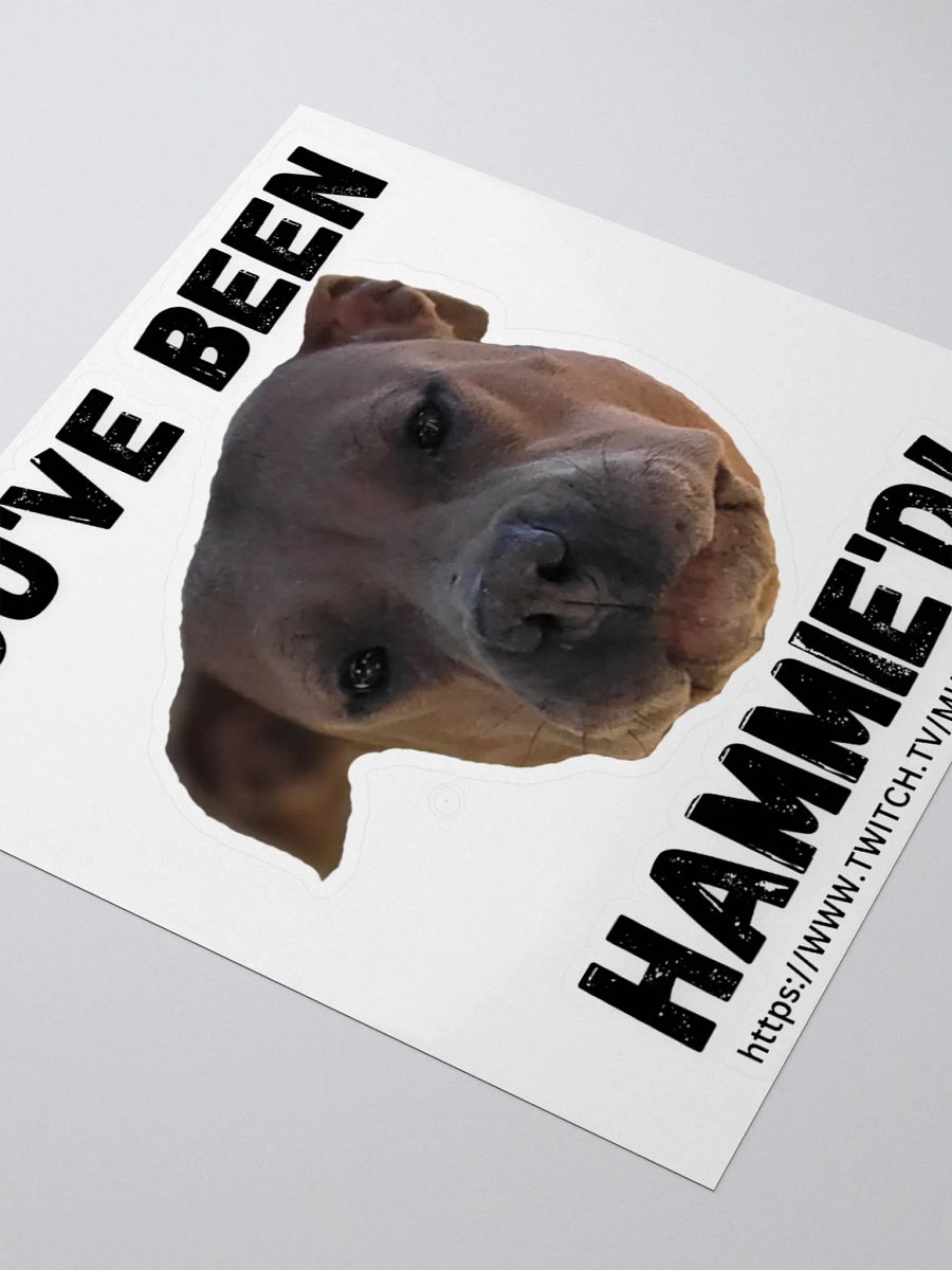 Sticker - Hammie'd product image (3)
