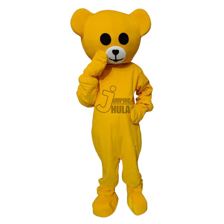 Yellow Teddy Bear Masscot Costume product image (1)