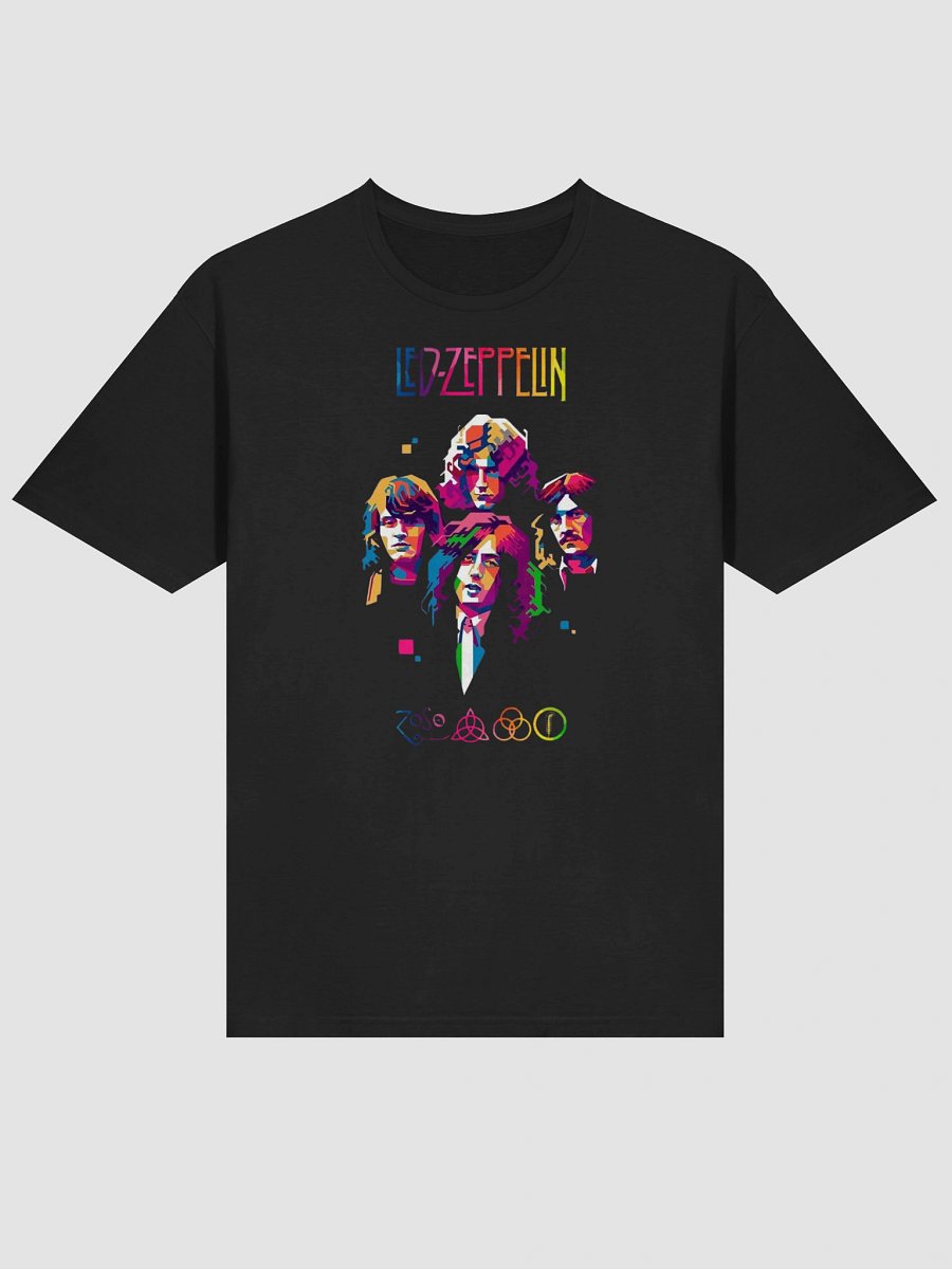 Led Zeppelin T-Shirt - The Four Symbols WPAP Pop Art product image (2)