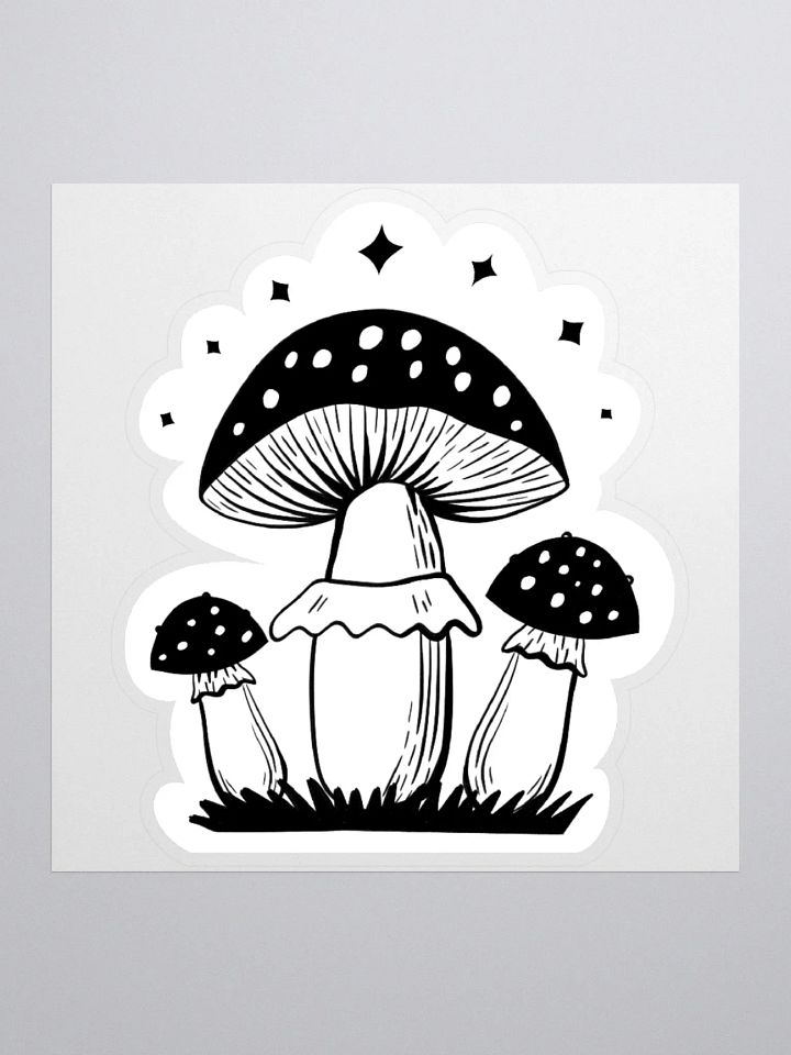Magic Mushrooms Sticker product image (1)