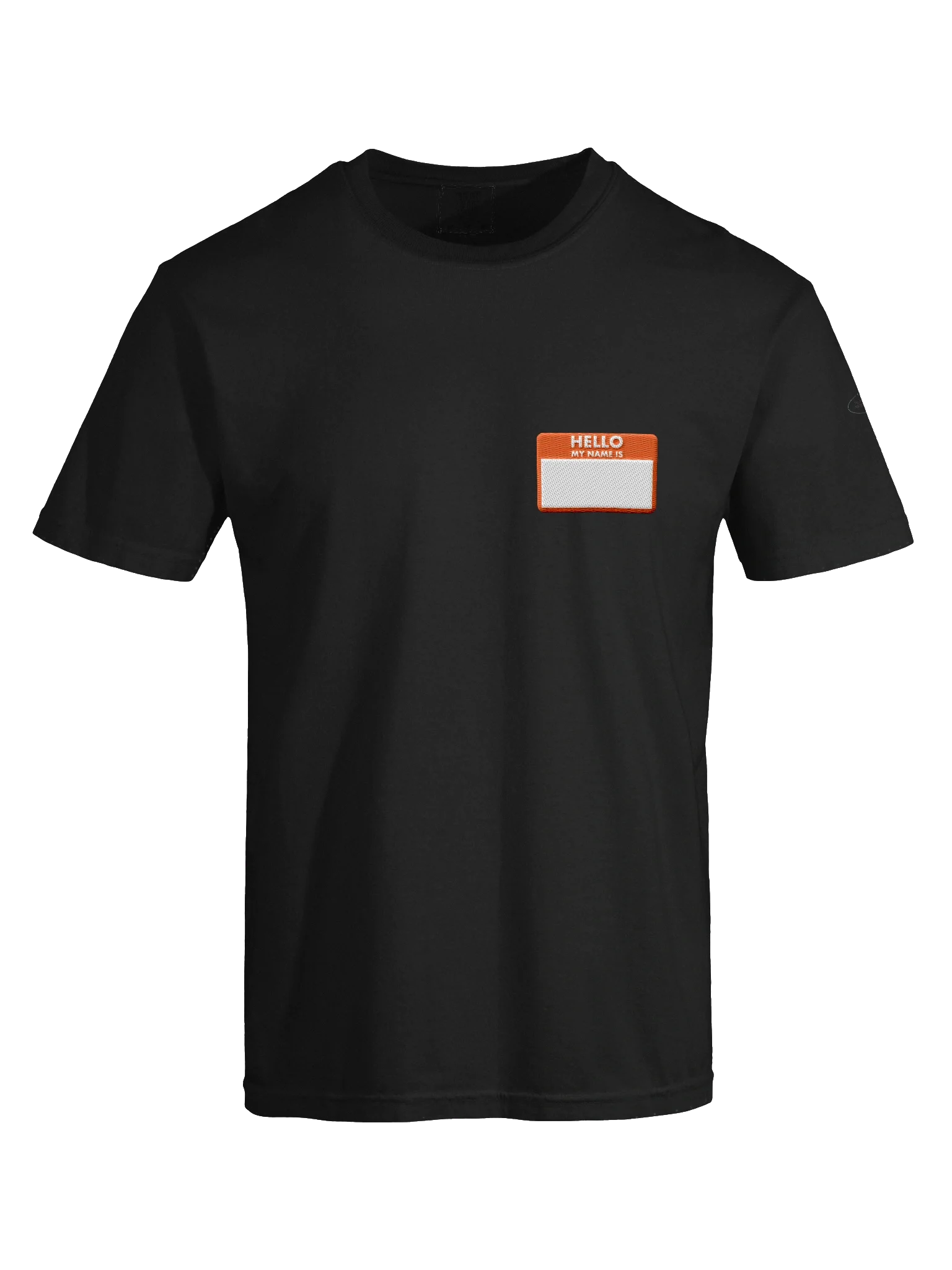 Name Tag Tee: Orange Block product image (7)