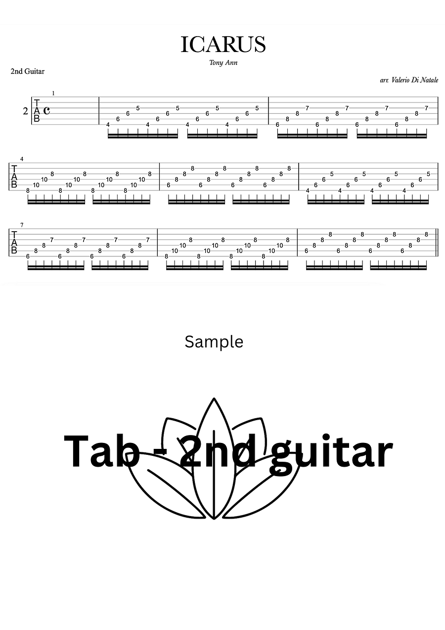 ICARUS for guitar by T.Ann product image (3)