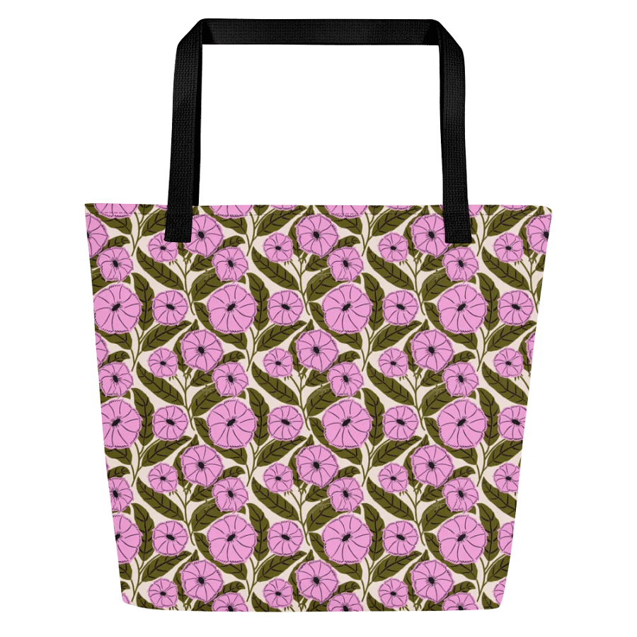 Dipladenia Dreams - Pink and Green - Tote Bag product image (2)