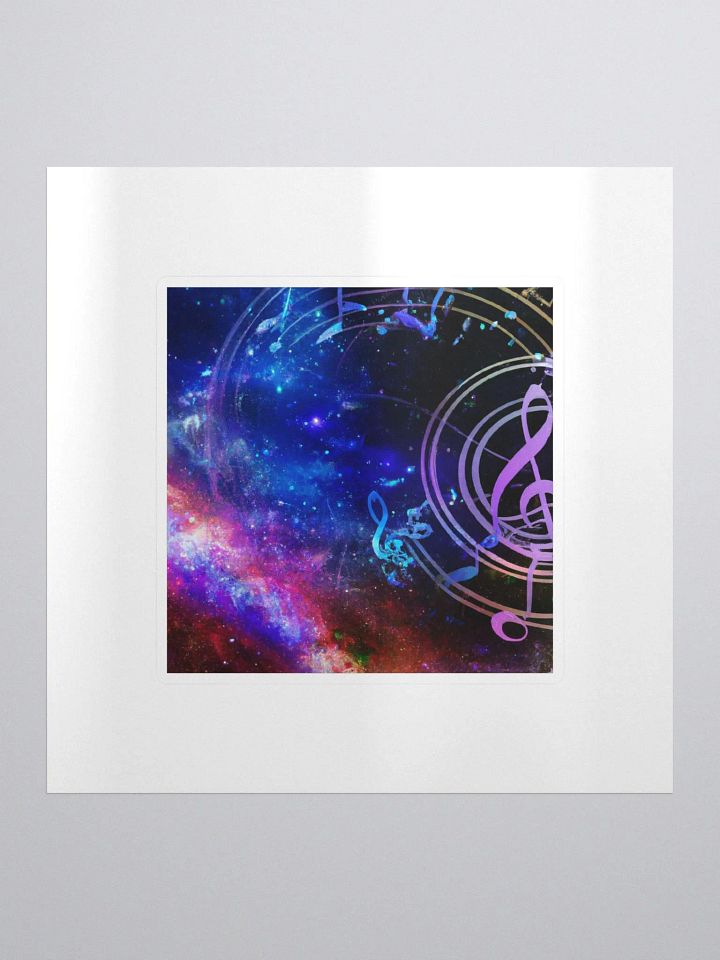 Galactic Wild Music Delta Sticker product image (1)