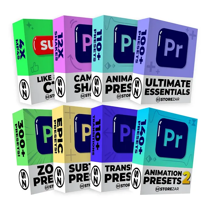 Storezar - Ultimate Bundle MEGA for PREMIERE PRO product image (1)