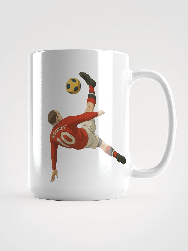 Glossy Mug - Wayne Rooney Bicycle Kick - Iconic Moment - Manchester United (Various Colours) product image (1)