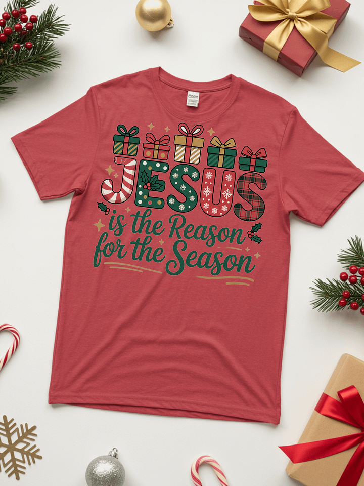 Christian Christian Shirt Jesus Is The Reason For The Season product image (1)
