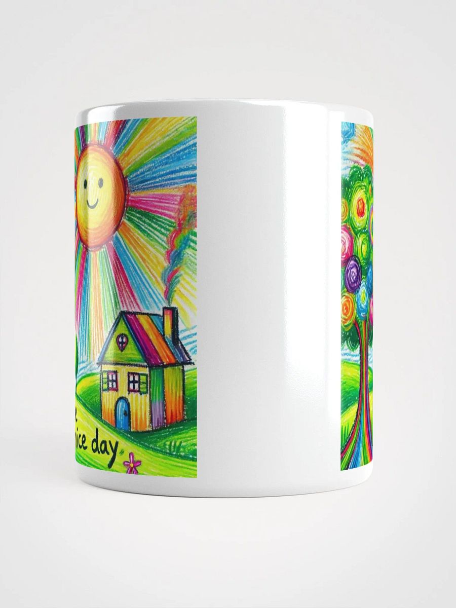 "Have a Nice Day" #Stylish Glossy White Mug product image (12)