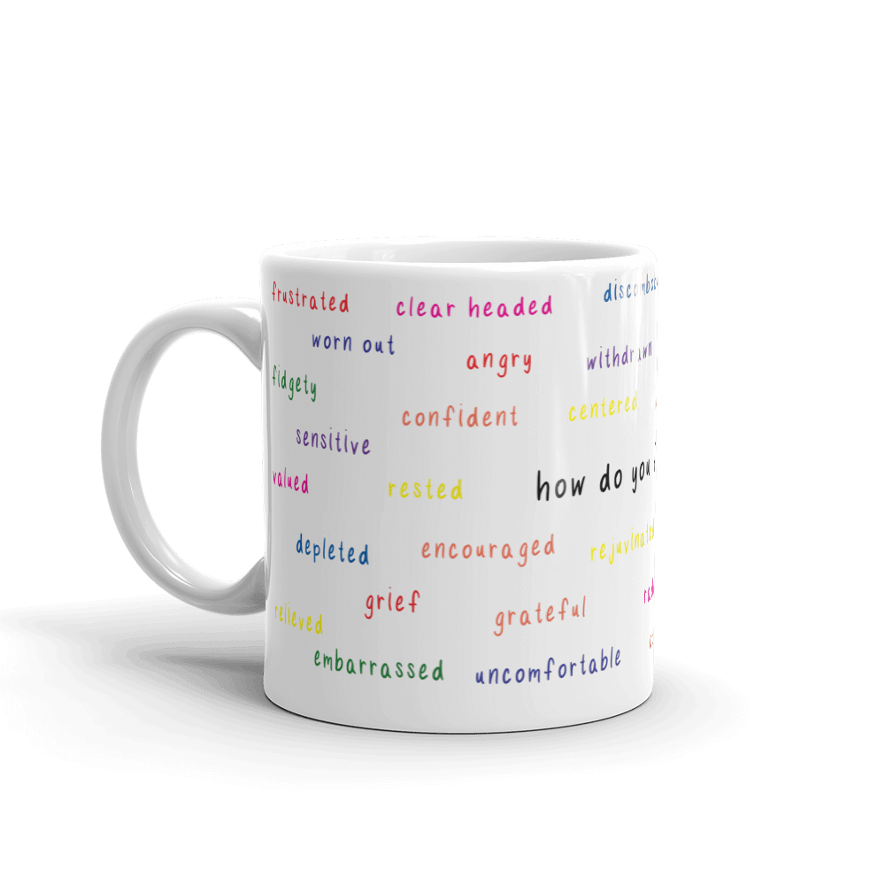 Feeling Words Mug product image (2)