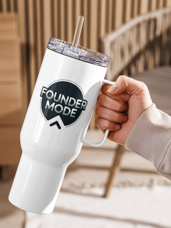 Founder Mode Travel Mug | Gift for Entrepreneurs & Startups product image (6)