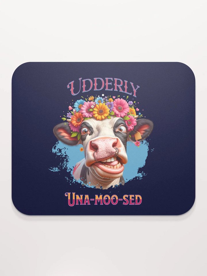 Udderly Unamooosed Mouse Pad product image (2)