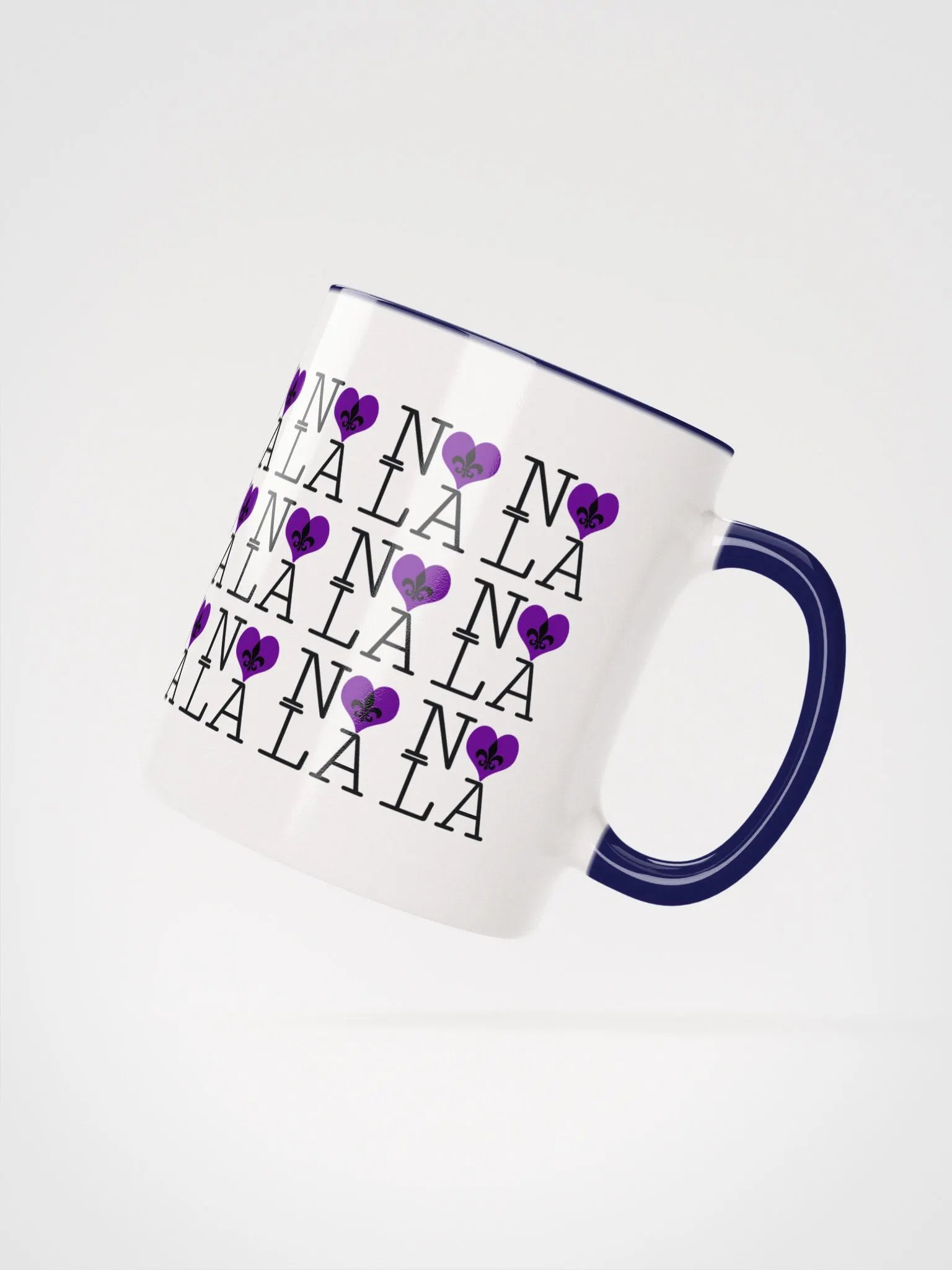 I LOVE NOLA **LEGACY COLOR MUG** (PURPLE HEART INFINITY WALL) product image (32)