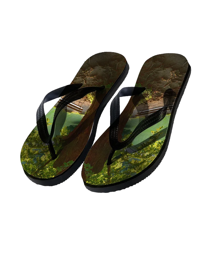 Flip flops - Parkbank unter einem Baum product image (1)