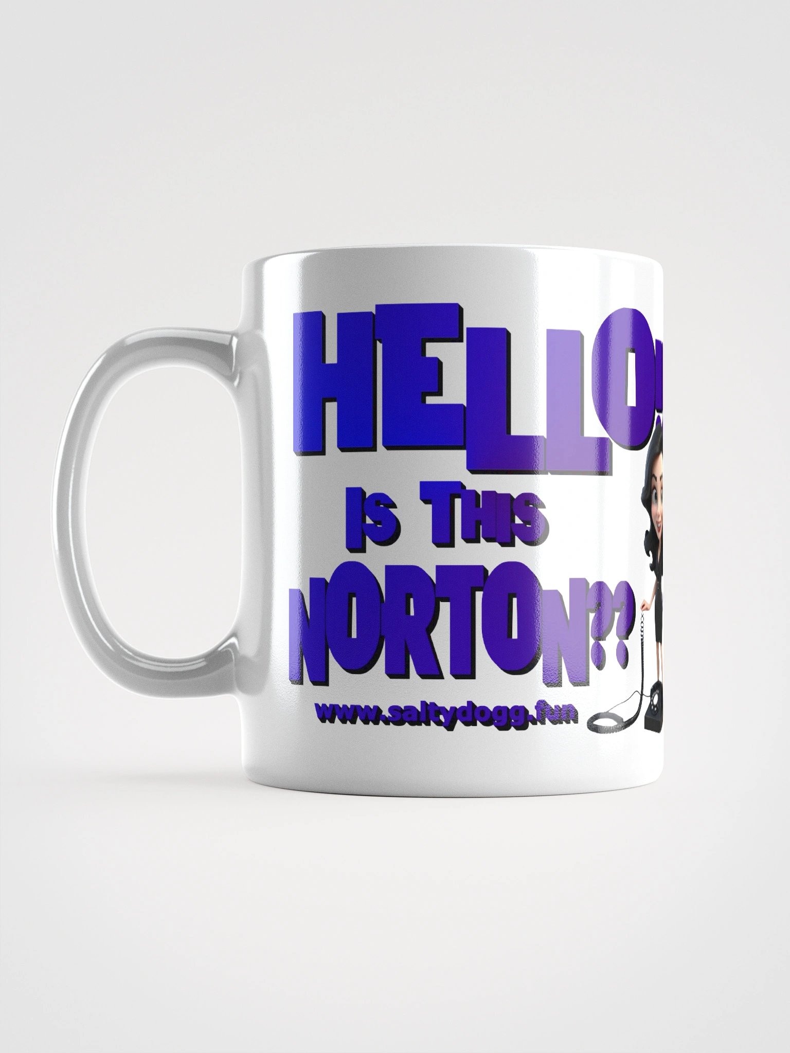 Hello is This Norton Mug product image (17)