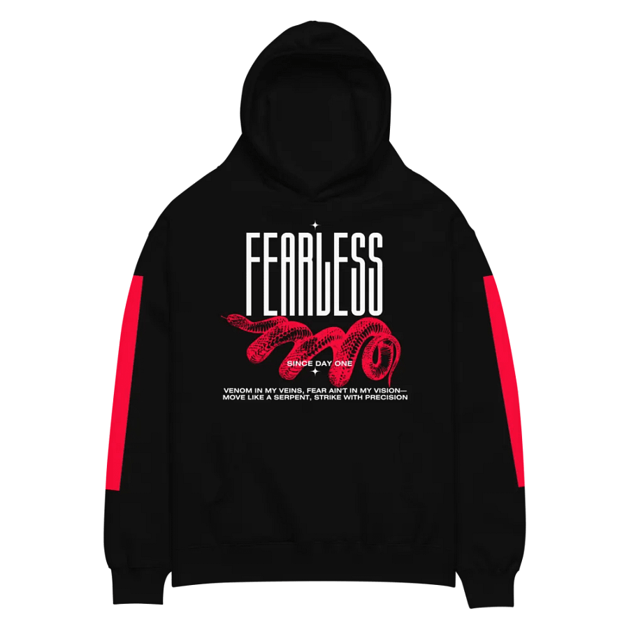 Redx Fearless oversized hoodie product image (1)