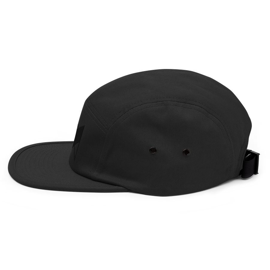 Black Core Logo 5 Panel Hat - MKBHD