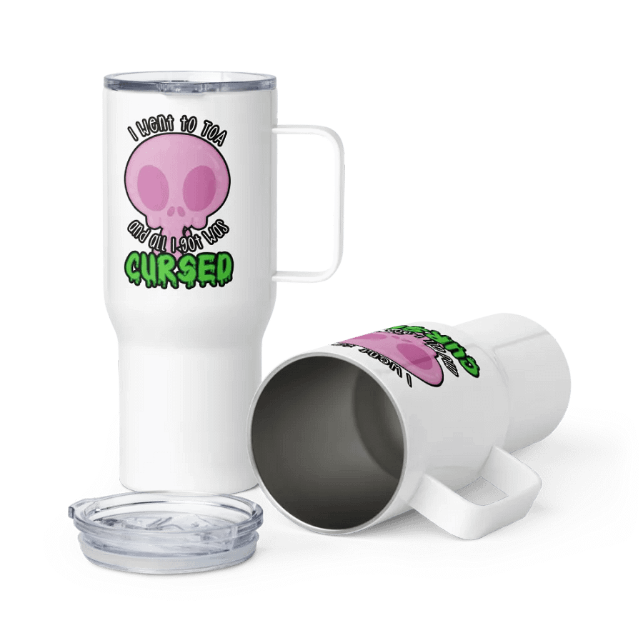 All I Got Was Cursed - Paladin - Travel Mug w/Handle product image (6)