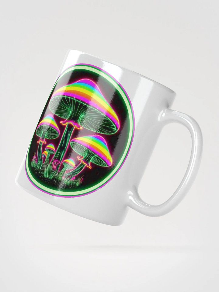 Neon Mushroom Wonderland Mug product image (2)