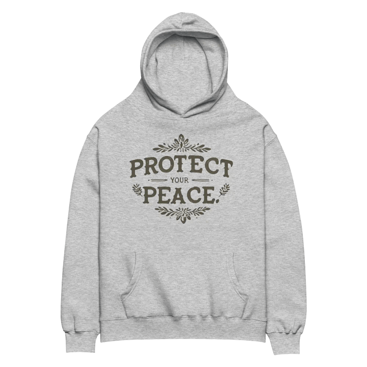 Protect Your Peace Floral Hoodie product image (2)