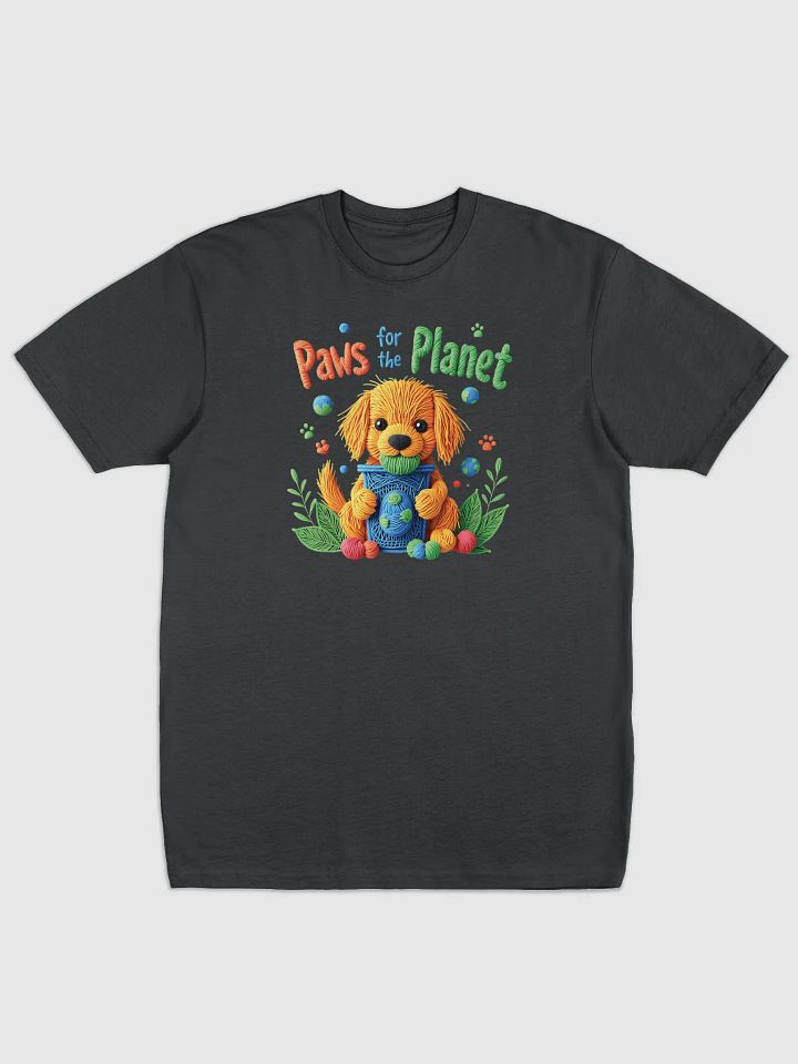 Paws for the Planet - Cute Eco-Friendly Dog Earth Day T-Shirt product image (3)