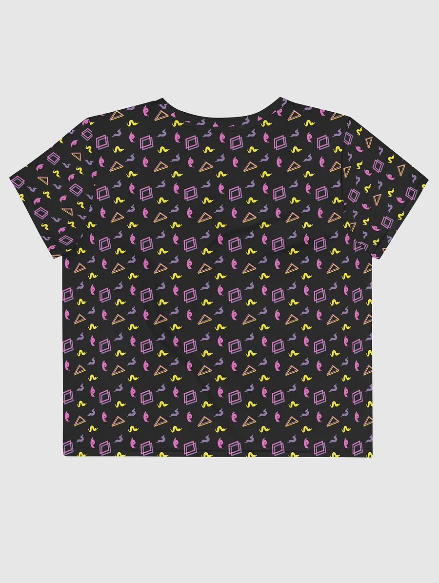 Oh Worm pattern crop tee product image (3)
