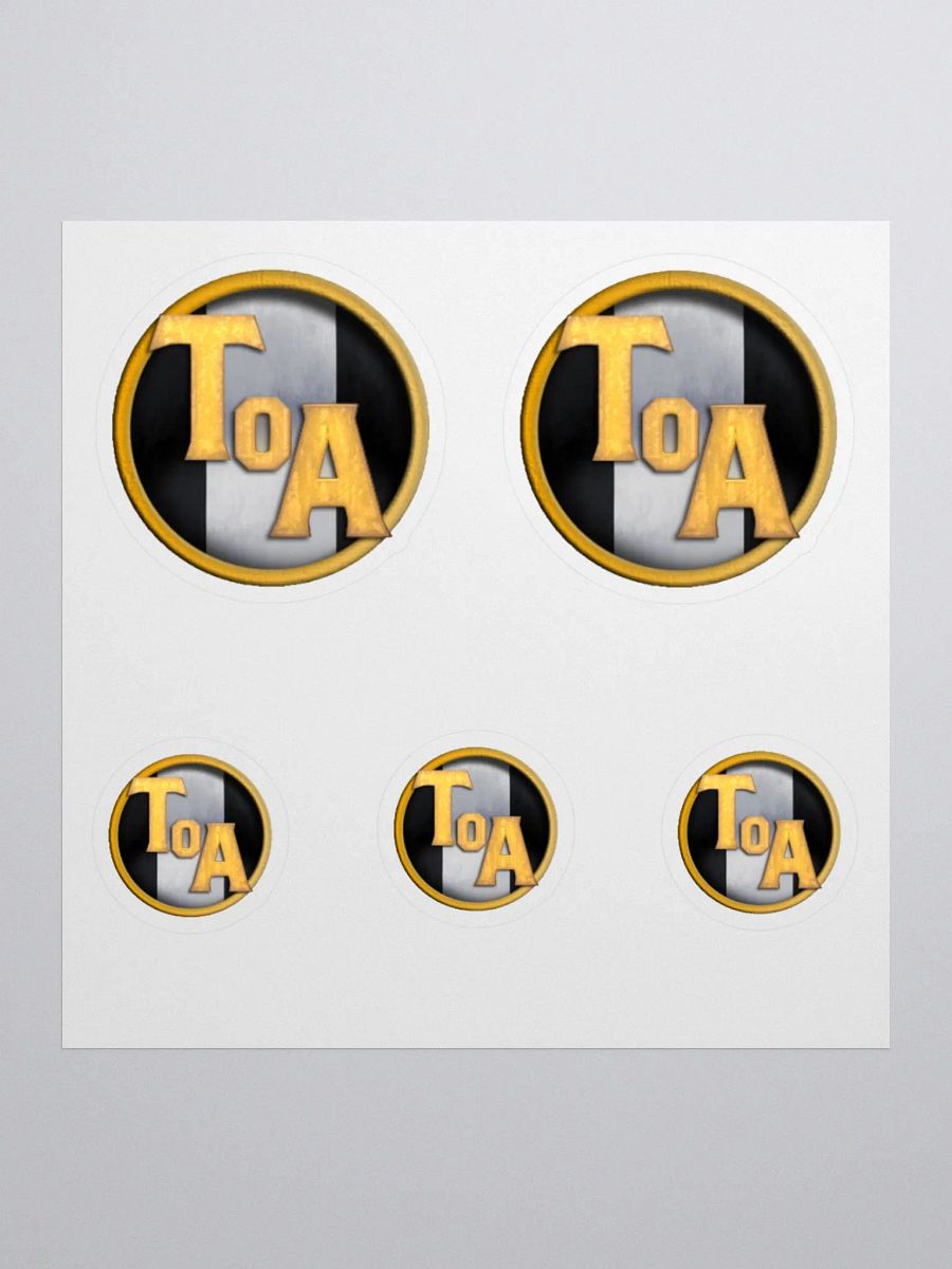 Tournament of Ages - Small Logo - Sticker Sheet product image (1)