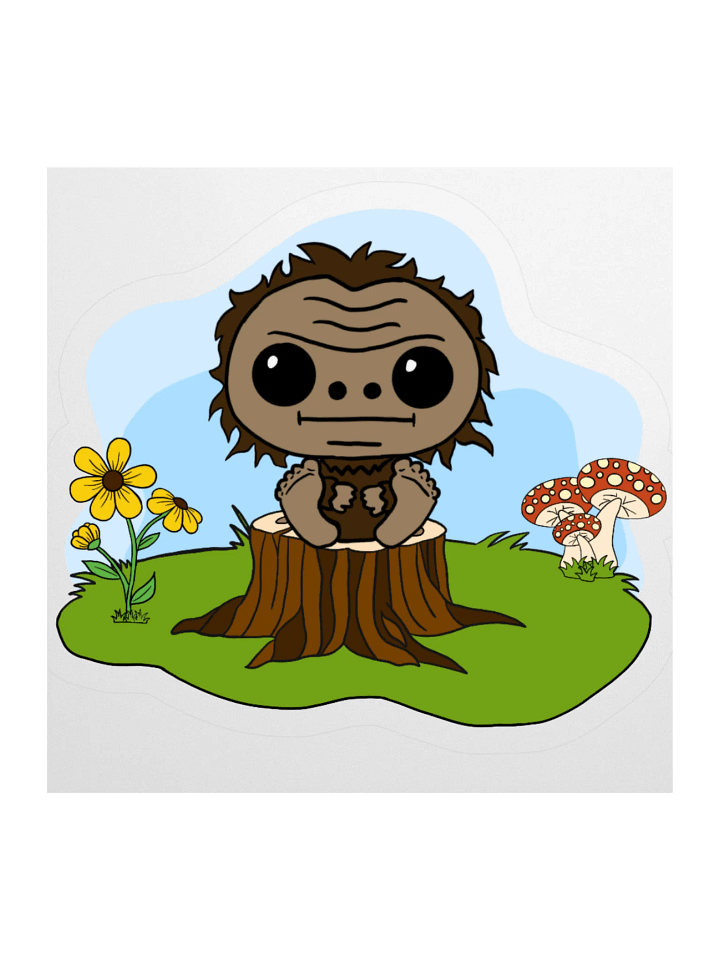 Greg The Squatch Cryptikids Merch Sticker product image (3)