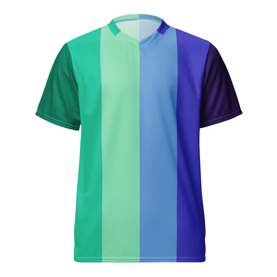 Gay Men's Pride Flag - All-Over Print Jersey product image (4)