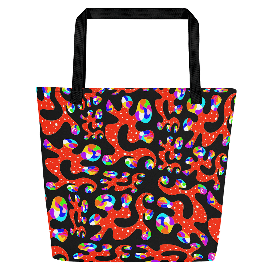 Vibrant Swirls All-Over Tote Bag product image (1)